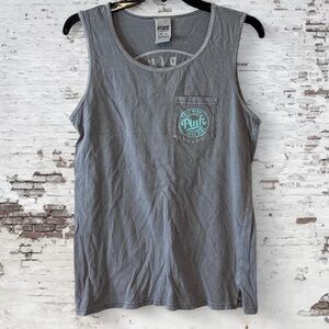 Victoria's Secret Pink Heathered Gray Tee